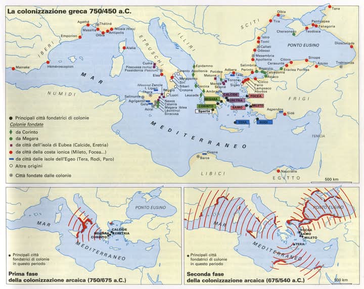 LA COLONIZZAZIONE GRECA DI PITHEKOUSSAI