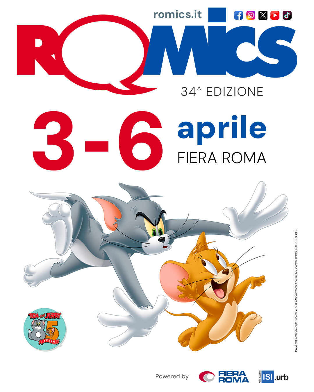 ROMICS FESTIVAL INTERNAZIONALE DEL FUMETTO, ANIMAZIONE, CINEMA E GAMES: ARTE DELLA NARRAZIONE.