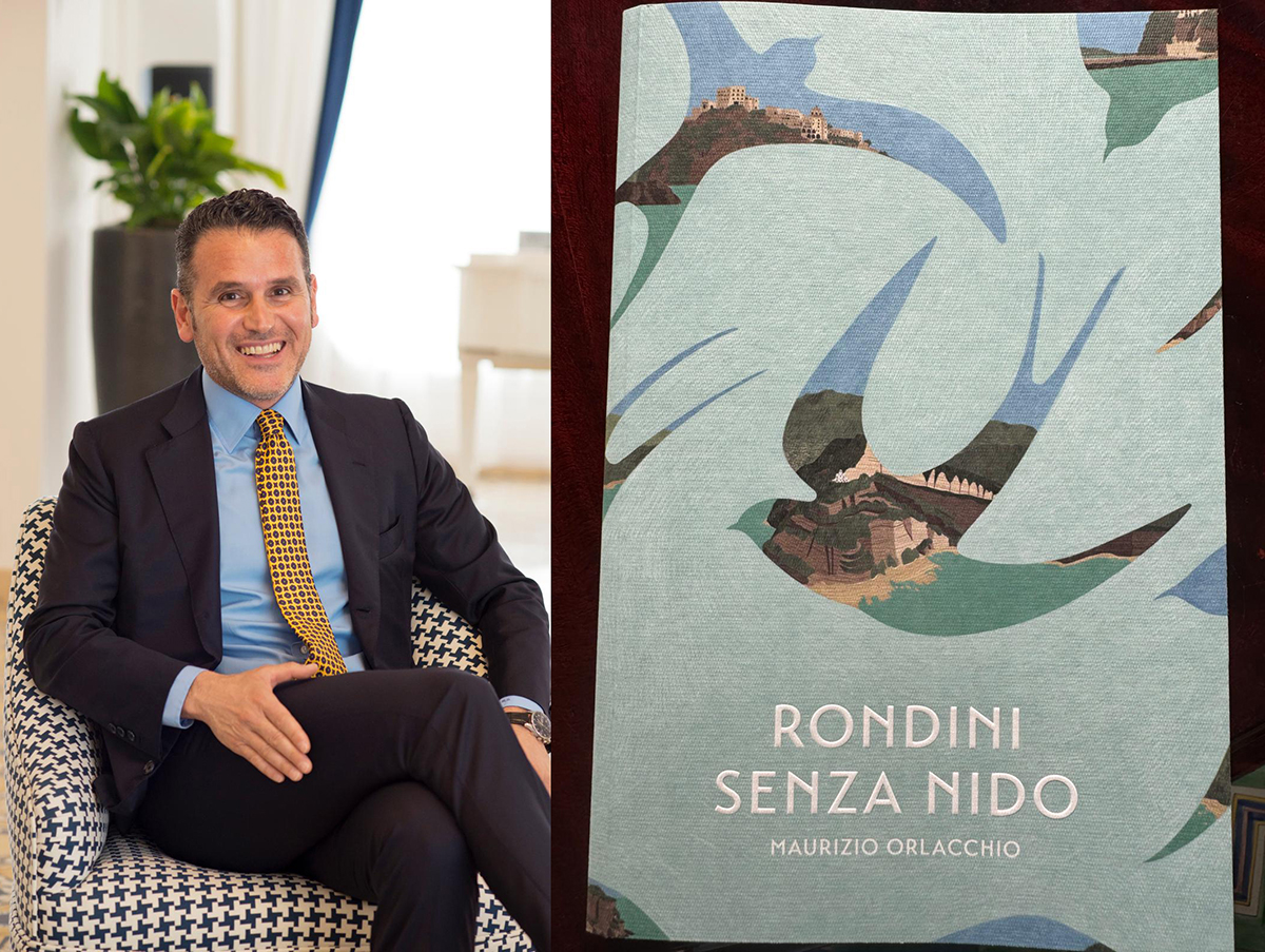 “RONDINI SENZA NIDO”, IL LIBRO DI MAURIZIO ORLACCHIO DEDICATO AD ISCHIA CON FINALITÀ BENEFICHE
