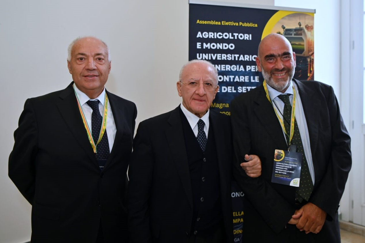 PIANO OLIVICOLO E ZOOTECNIA DELLE AREE INTERNE: IL GOVERNATORE DE LUCA A PIEDIMONTE MATESE CON GLI AGRICOLTORI DI COLDIRETTI