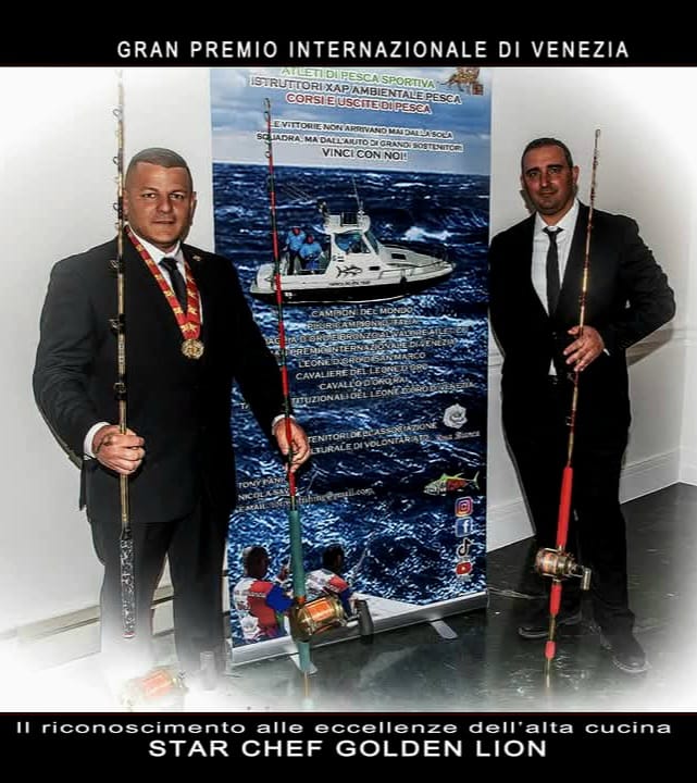 PESCA. GRAN PREMIO INTERNAZIONALE DI VENEZIA, TONY PANICO FA INCETTA DI PREMI