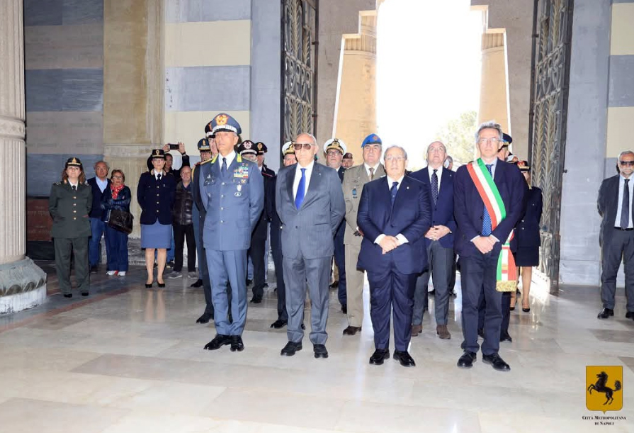 IL SINDACO MANFREDI ALLE CELEBRAZIONI DELL’80° ANNIVERSARIO DELLA LIBERAZIONE