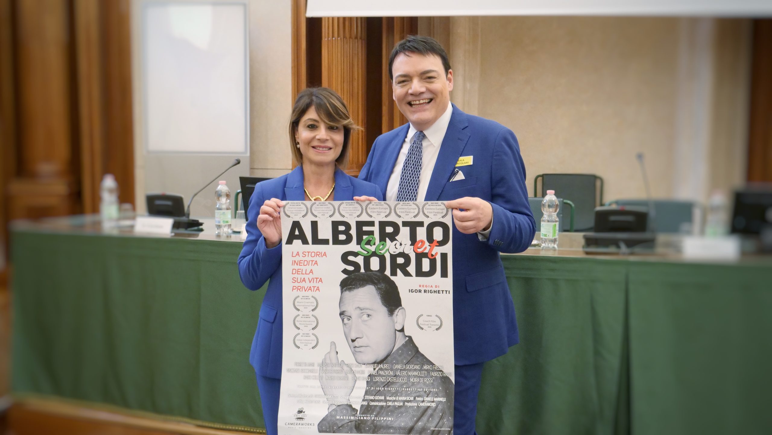 PRESENTAZIONE DEL PLURIPREMIATO DOCUFILM “ALBERTO SORDI SECRET”