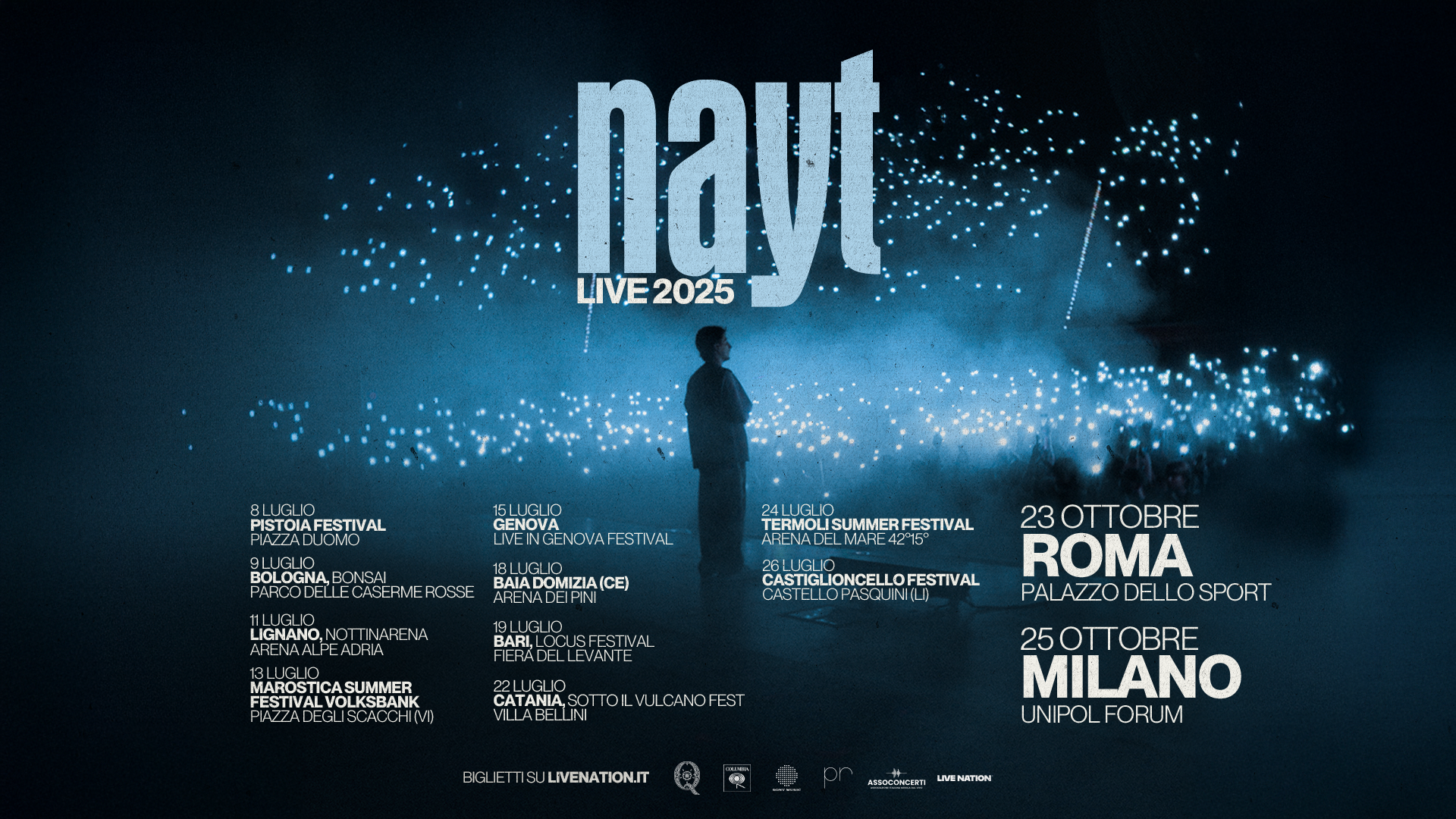 NAYT CHIUDE CON UN TRIONFO IL CLUB TOUR TUTTO SOLD OUT LA GRANDE FUGA