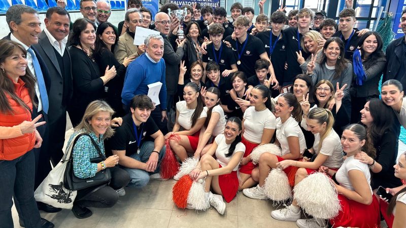 PALLANUOTO: LICEI IN VASCA 2025, TRIONFO DEI RAGAZZI DEL MERCALLI