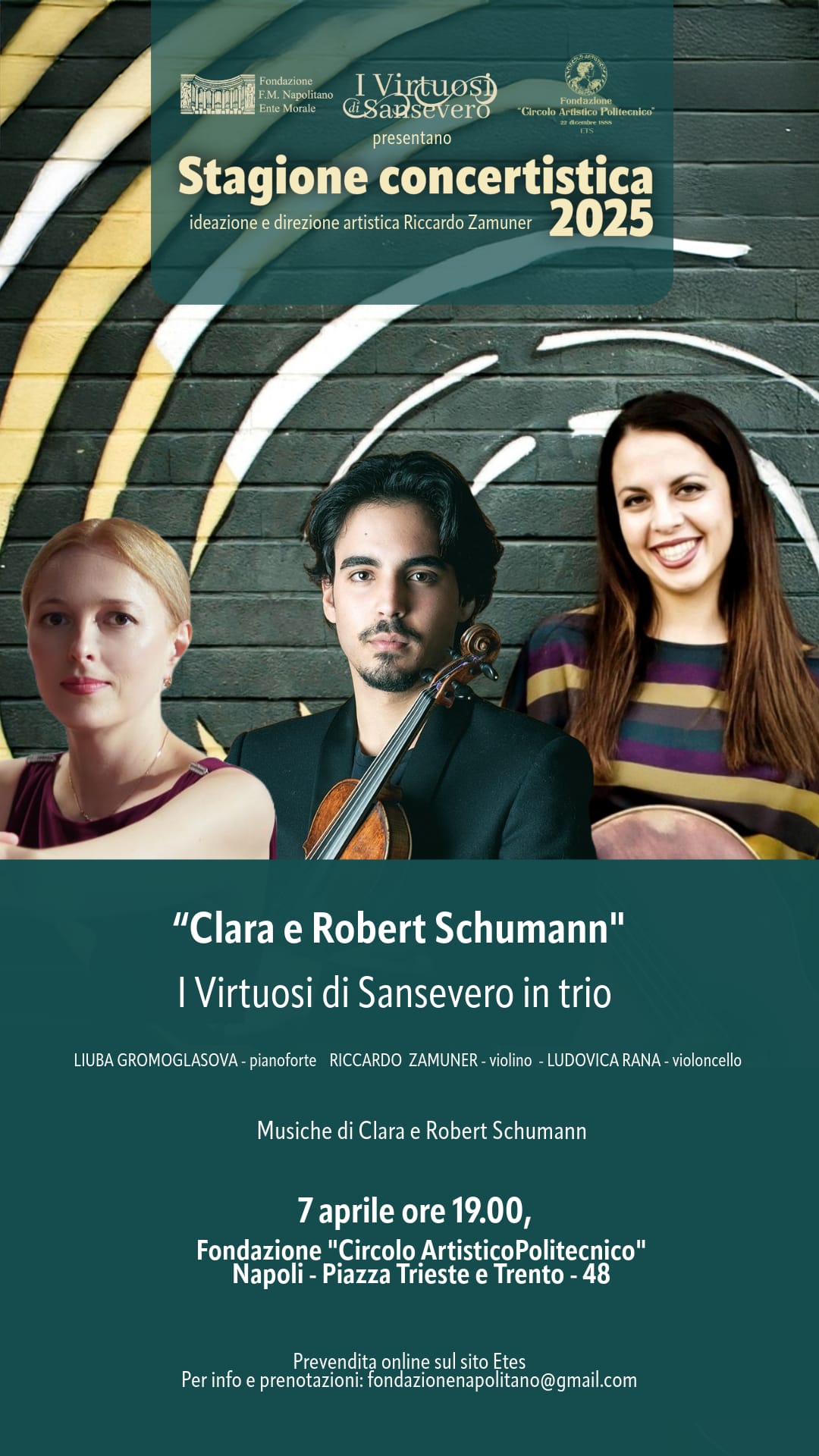 IL PRIMO CONCERTO DI PRIMAVERA DEI VIRTUOSI DI SANSEVERO