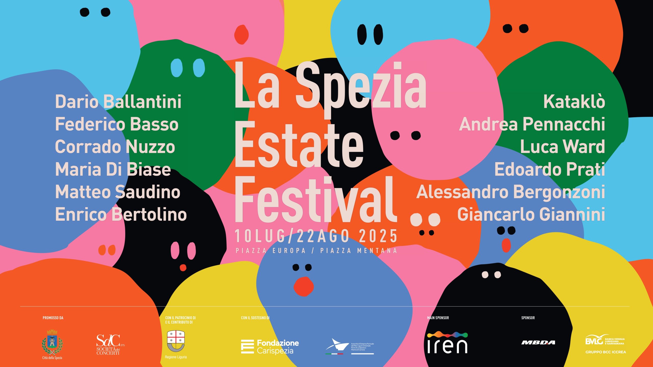 ALLA SPEZIA RITORNA LA SESTA EDIZIONE DI “LA SPEZIA ESTATE FESTIVAL”
