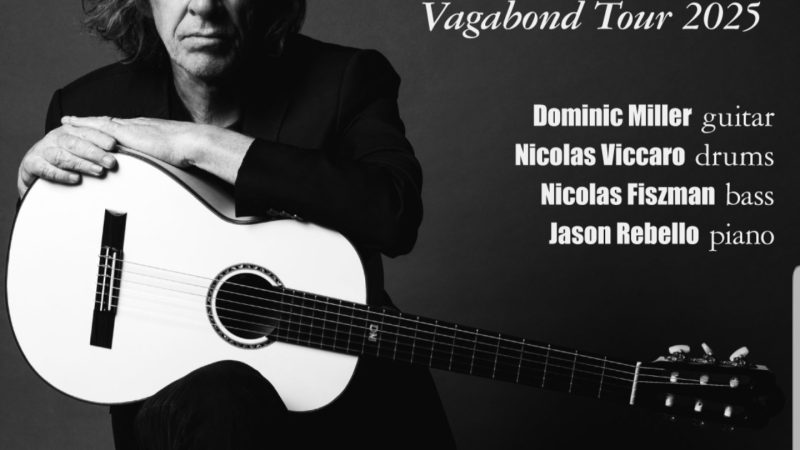 AL TEATRO BOLIVAR ARRIVA DOMINIC MILLER CON “THE VAGABOND TOUR”