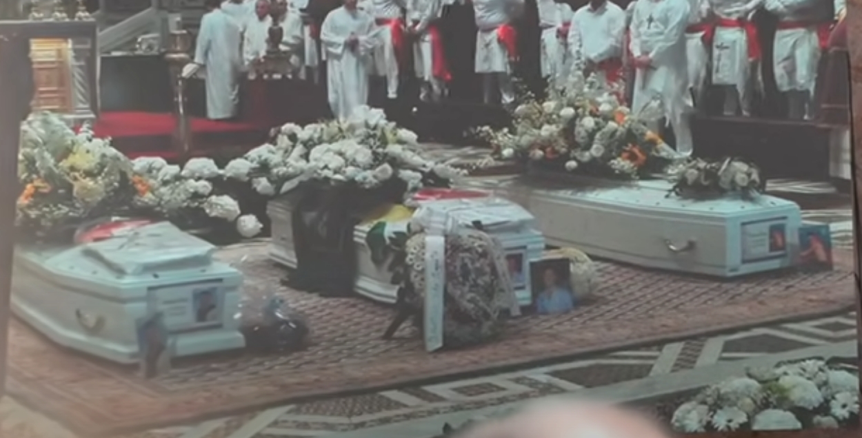 IL MESSAGGIO “LA VITA È PIÙ IMPORTANTE” DURANTE IL RITO FUNEBRE A MONREALE