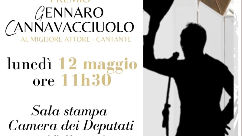 CONFERENZA STAMPA DI PRESENTAZIONE DEL PREMIO GENNARO CANNAVACCIUOLO