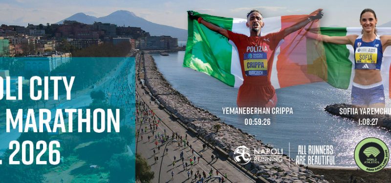 BOOM DI ISCRITTI PER LA NAPOLI CITY HALF MARATHON 2025