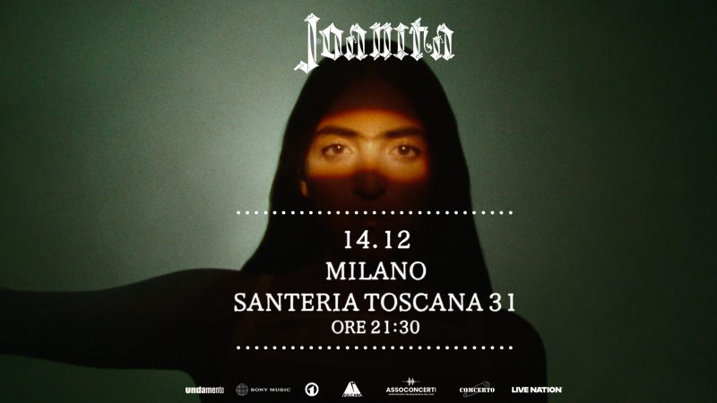 JOAN THIELE ANNUNCIA LA PRIMA DATA DEL SUO TOUR INDOOR