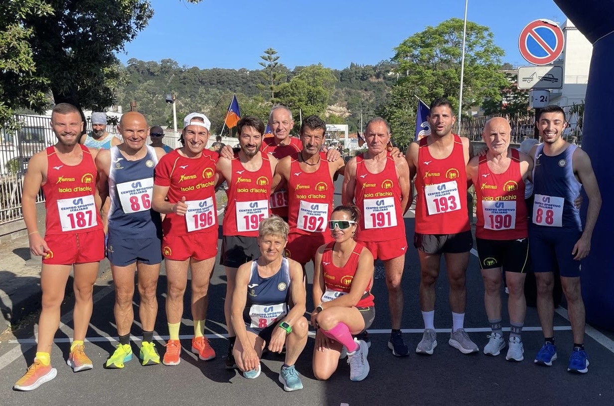 FORTI E VELOCI, IN 9 ALLA XII “CORRIAMO NEL MITO” DI LUCRINO CON 4 PODI DI CATEGORIA