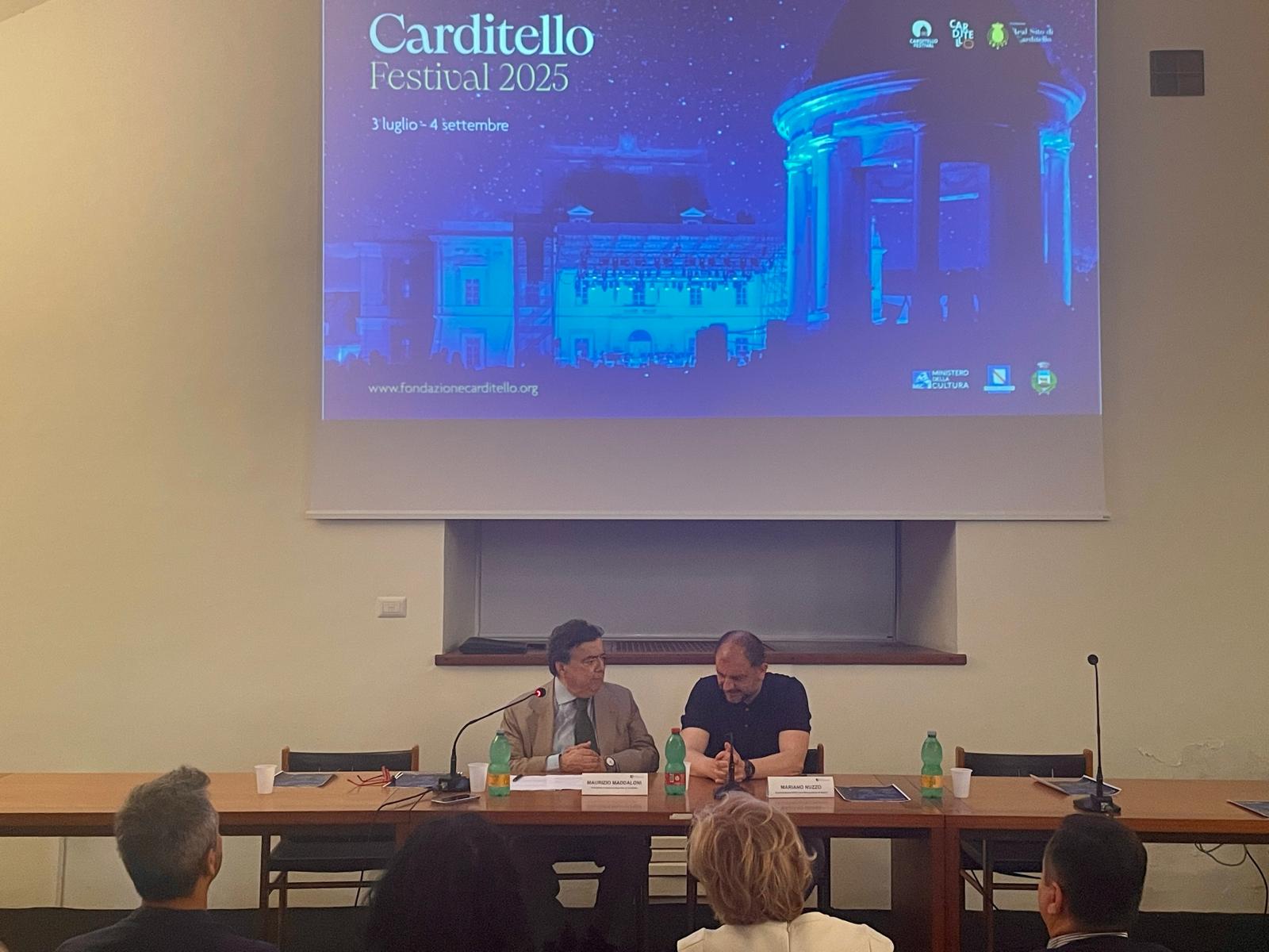 CARDITELLO FESTIVAL 2025, MUSICA FELIX NEL REAL SITO DI CARDITELLO