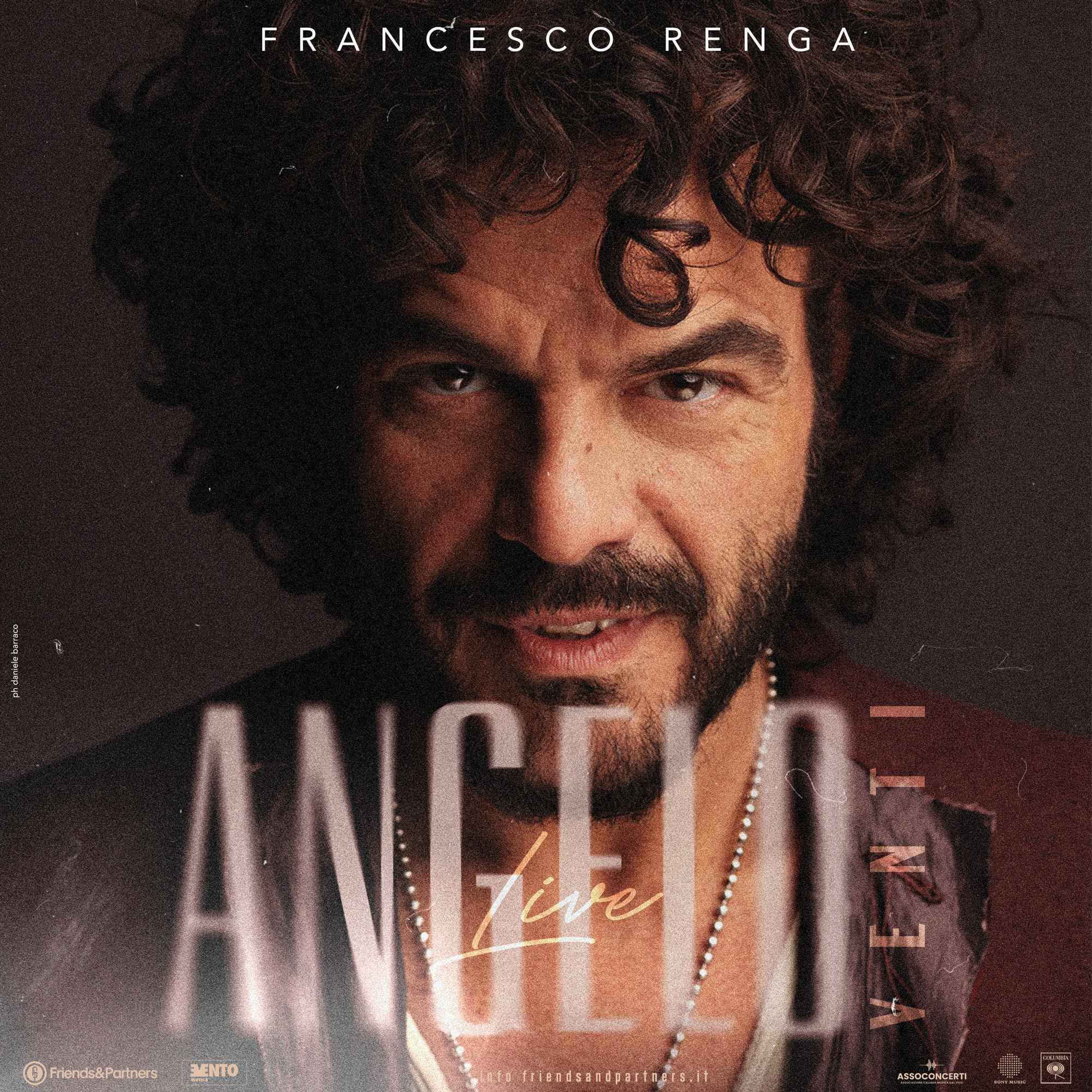FRANCESCO RENGA AGGIUNGE 3 NUOVE DATE AL SUO TOUR SPECIALE “ANGELO- VENTI”