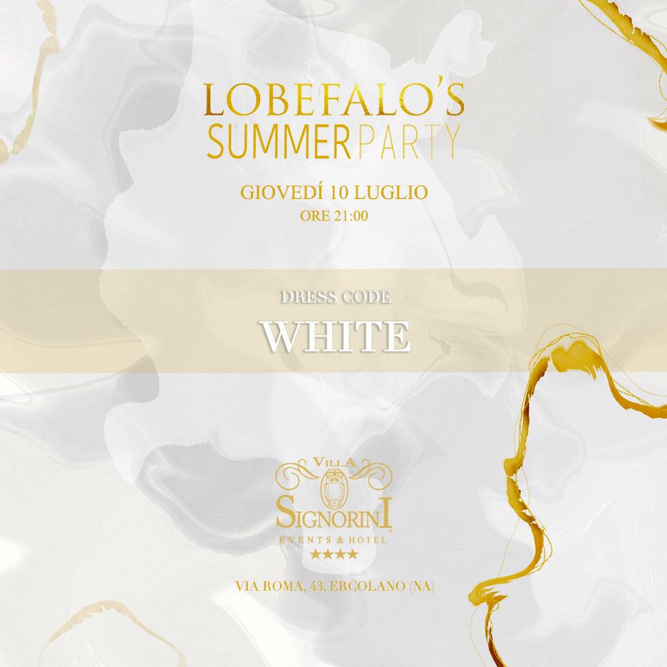 SPEED STARTER PER IL LOBEFALO’S SUMMER PARTY IN MEMORIA DI FRANCO LOBEFALO