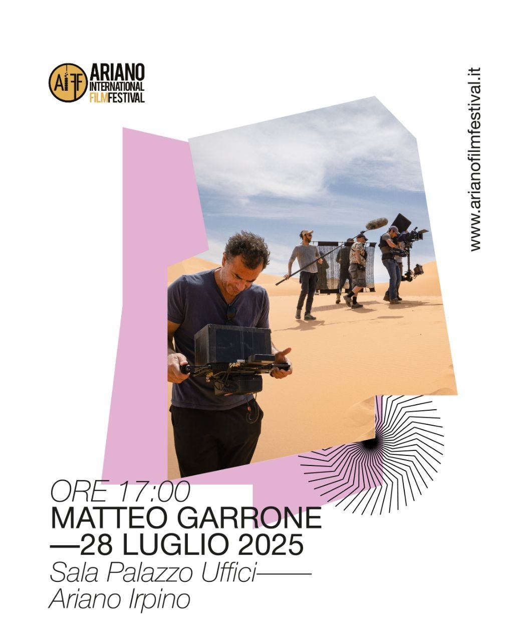 MASTERCLASS CON MATTEO GARRONE AD ARIANO IRPINO