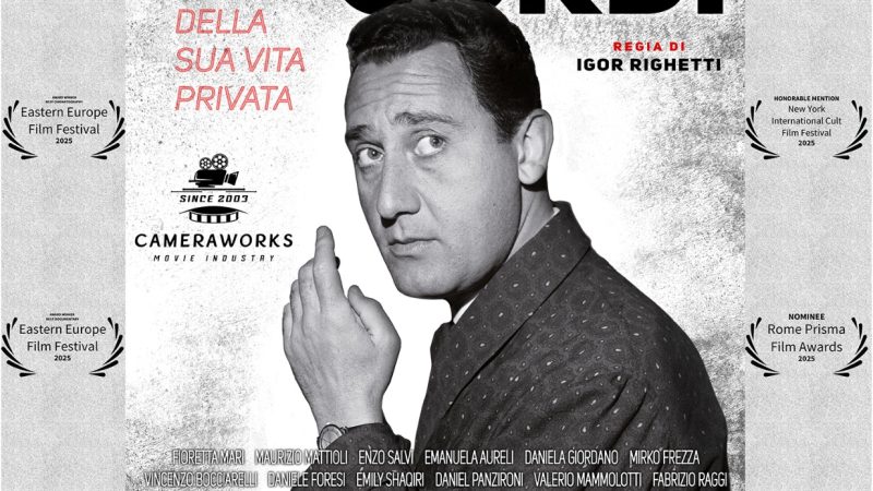 IL PLURIPREMIATO DOCUFILM “ALBERTO SORDI SECRET” DI IGOR RIGHETTI ALL’ISCHIA GLOBAL FESTIVAL
