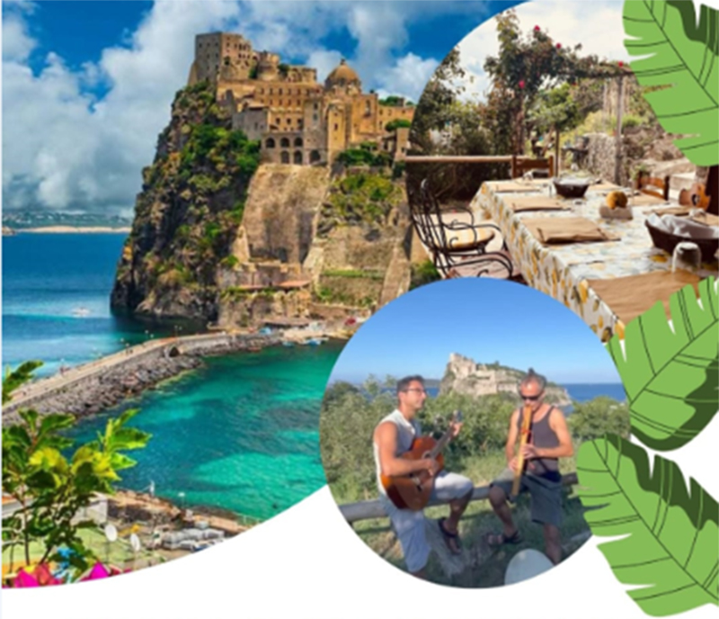 ISCHIA. CERCHIO DI CANTO MEDICINA E SAPORI A KM 0, BENESSERE PER MENTE E CORPO (video)