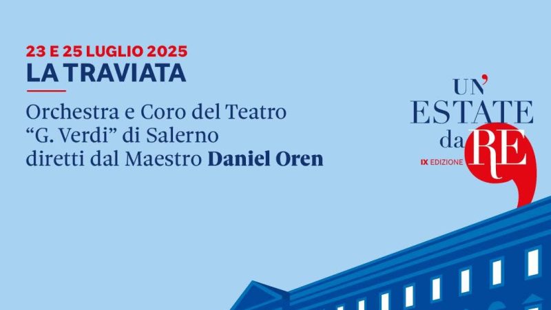 IL MAESTRO DANIEL OREN E LA TRAVIATA IN SCENA ALLA REGGIA DI CASERTA