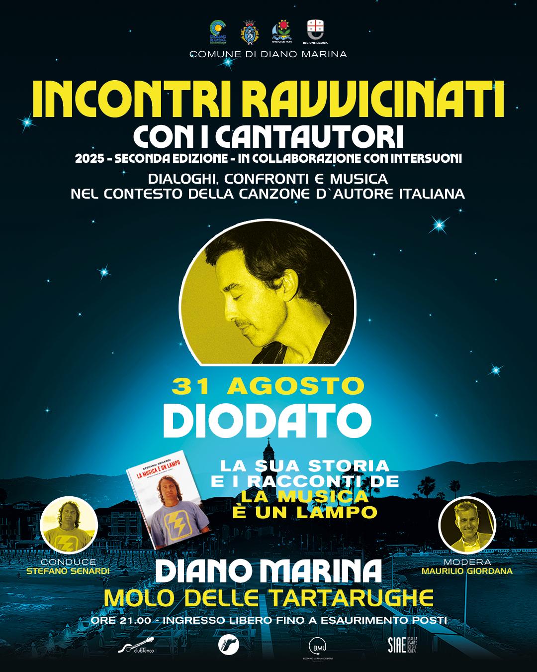 PROSEGUE INCONTRI RAVVICINATI CON I CANTAUTORI