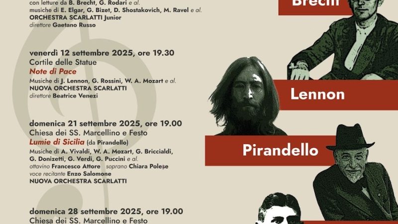 NUOVA ORCHESTRA SCARLATTI CON “MUSICA OLTRE LA MUSICA”