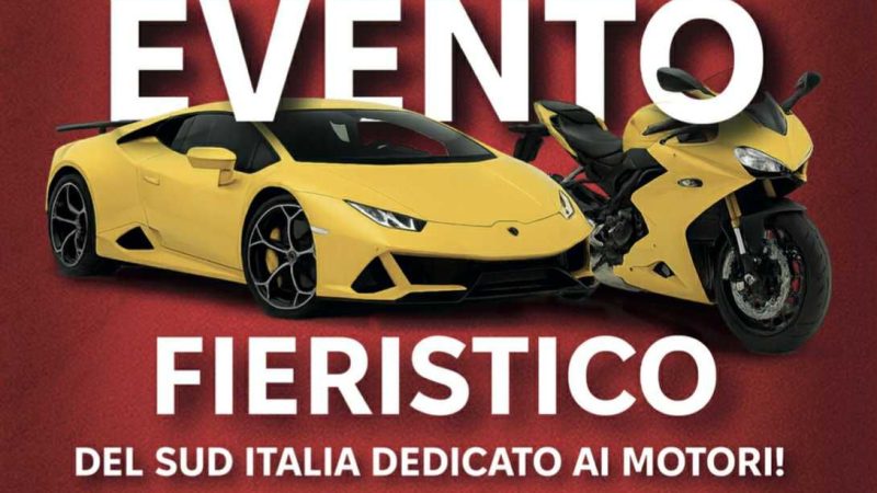 IL ROMBO DEI MOTORI DI AUTO MOTO NAPOLI EXPO ALLA MOSTRA D’OLTREMARE