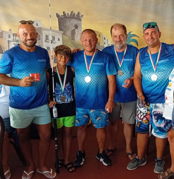 PRIMO POSTO AL TONYCO FISHING TEAM AI CAMPIONATI BIG GAME CAMPANO SVOLTOA FORIO