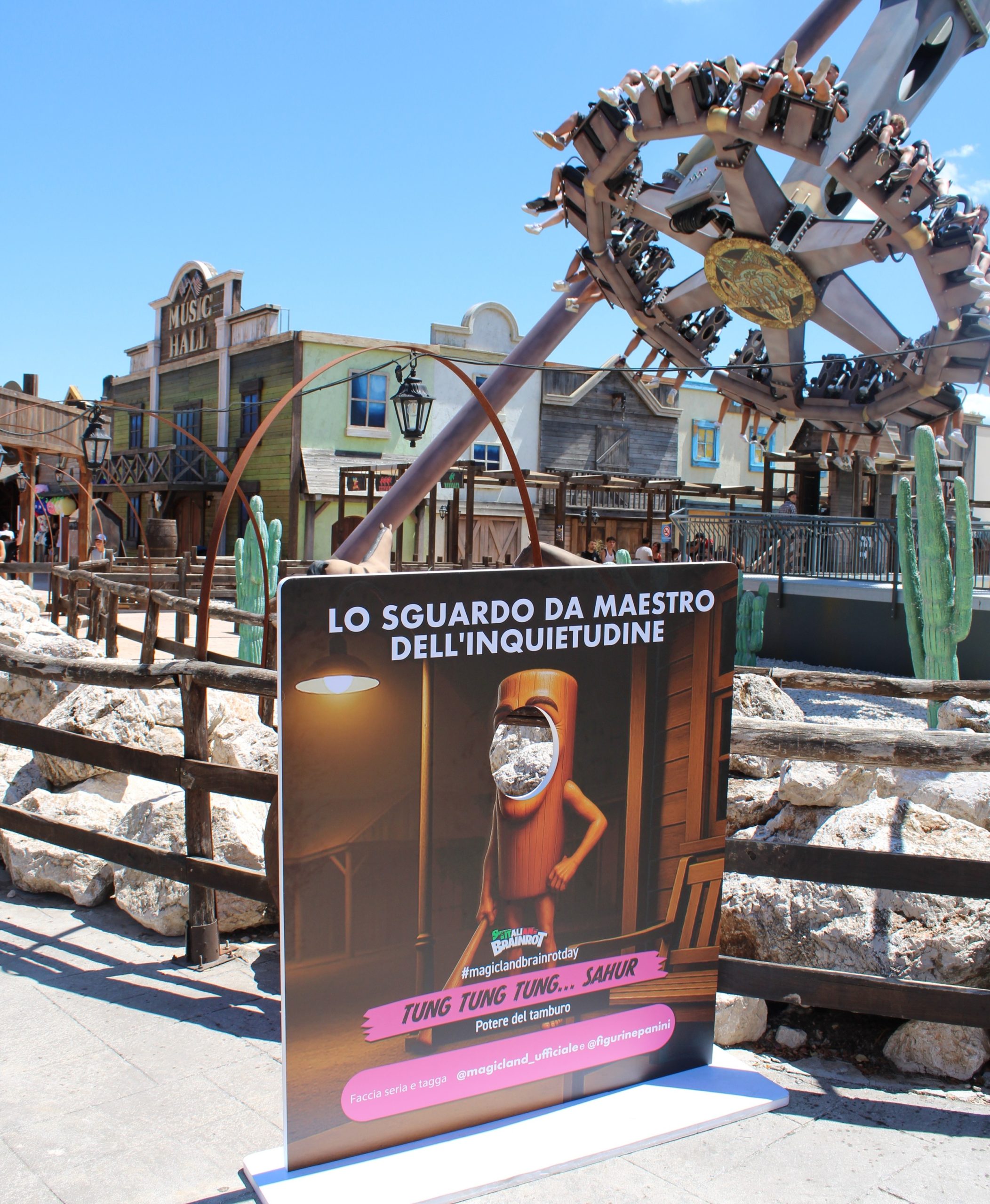 IL CAST DI SKIFIDOL ITALIAN BRAINROT ARRIVA A MAGICLAND