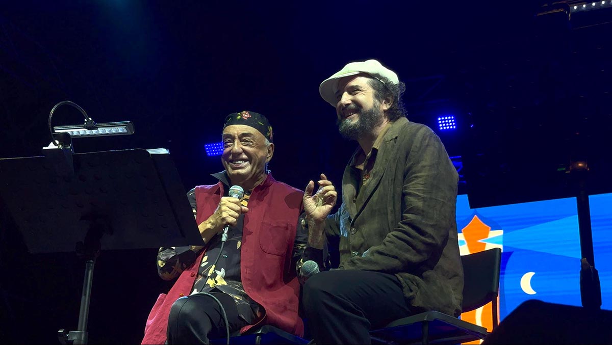 LACCO AMENO, PEPPE BARRA CON VINICIO CAPOSSELA IN “SIRENE, SANTI E GUARRACINI”