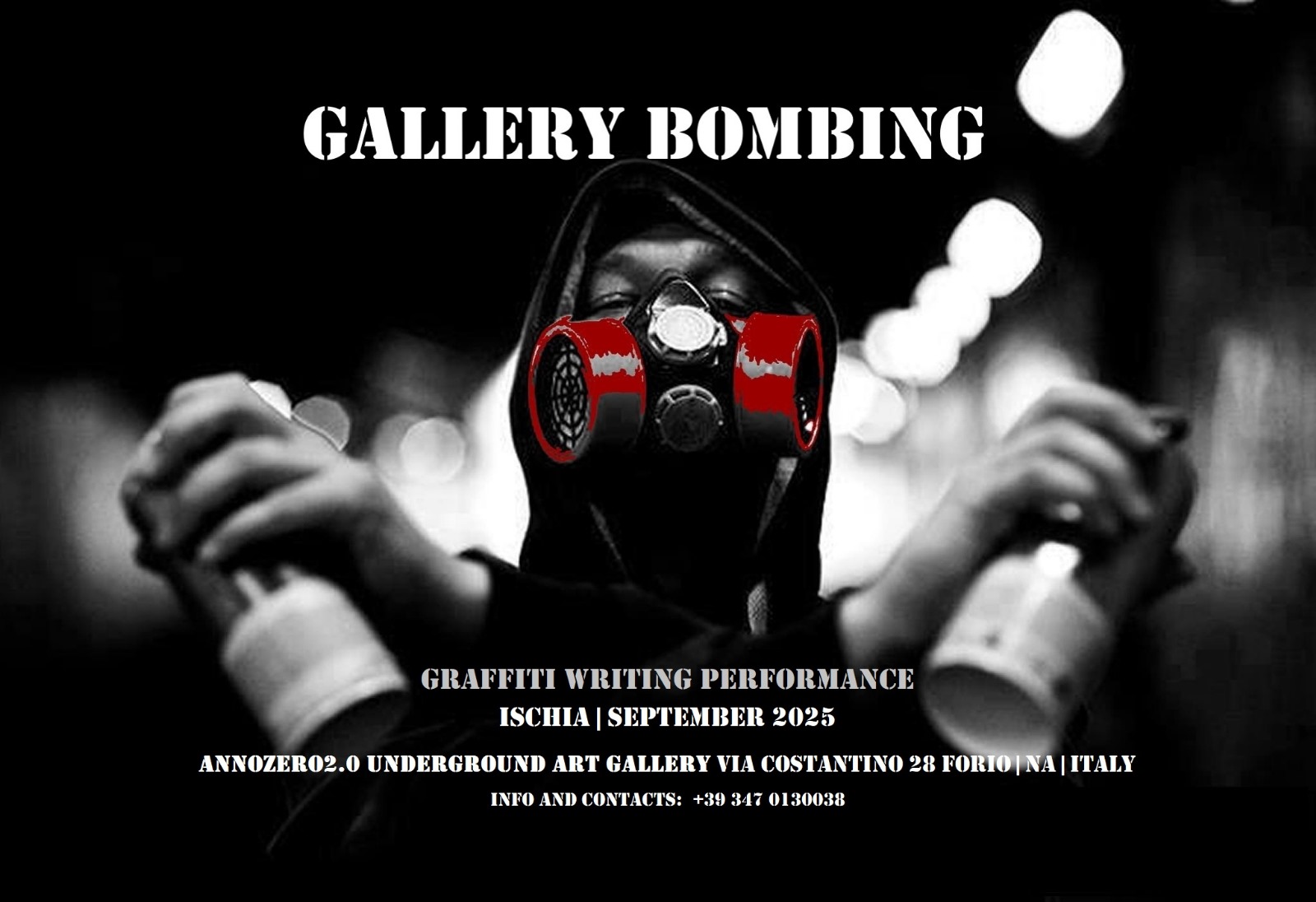 GALLERY BOMBING – GRAFFITI WRITING PERFORMANCE