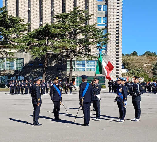 LA CITTÀ METROPOLITANA DI NAPOLI ALLA CERIMONIA DI CAMBIO AL COMANDO DELL’ACCADEMIA AERONAUTICA DI POZZUOLI