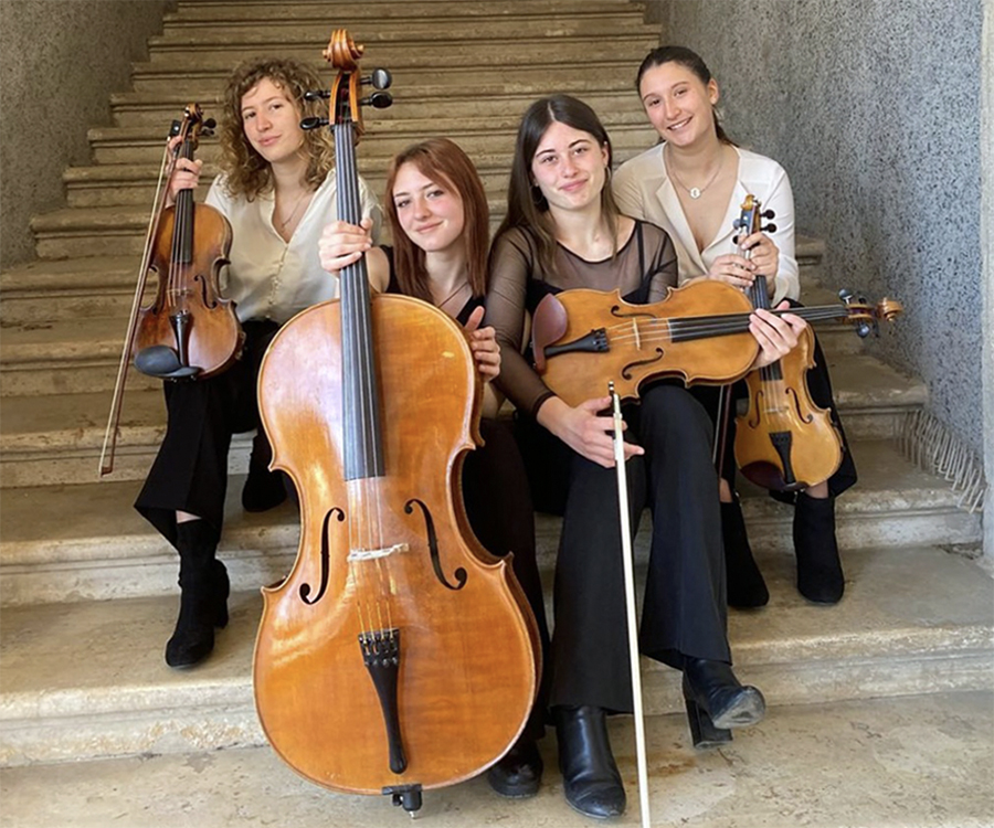 GIARDINI LA MORTELLA, CONCERTO DI CHIUSURA COL QUARTETTO GYNAIKOS VINCITORE DELLA BORSA DI STUDIO INTITOLATA A WILLIAM WALTON