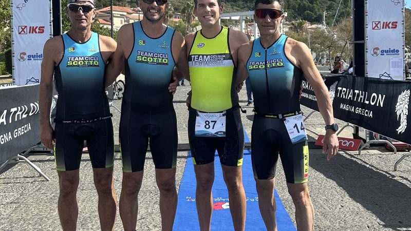 TEAM CICLISCOTTO TRIATHLON ISCHIA, AD ACCIAROLI CON UN ESORDIO ED UN PODIO