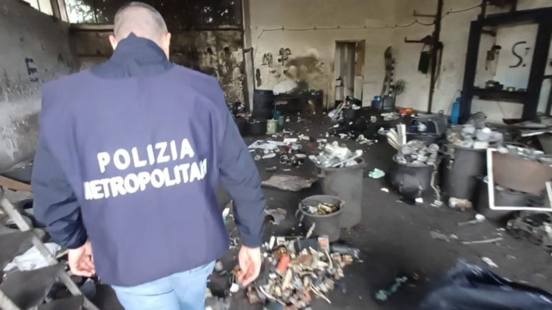 TERRA DEI FUOCHI: MAXI OPERAZIONE DELLA POLIZIA METROPOLITANA DI NAPOLI CON L’ESERCITO ITALIANO