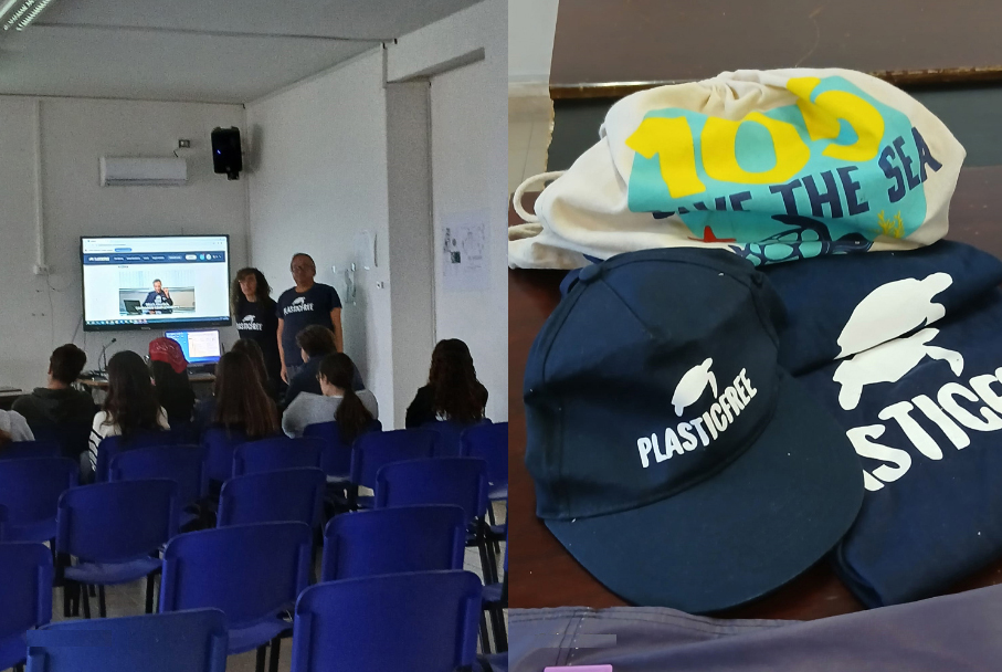 PLASTICFREE IN CATTEDRA ALL’ISTITUTO ENRICO MATTEI DI CASAMICCIOLA