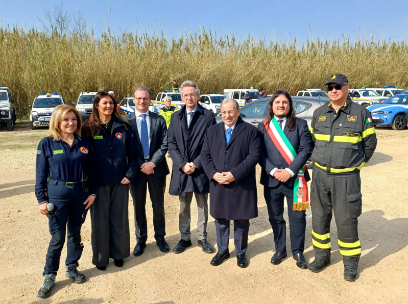 CAMPI FLEGREI, INAUGURATA L’AREA AMMASSAMENTO SOCCORSI E RISORSE DI BACOLI. BENE IL TEST SULL’ALLESTIMENTO