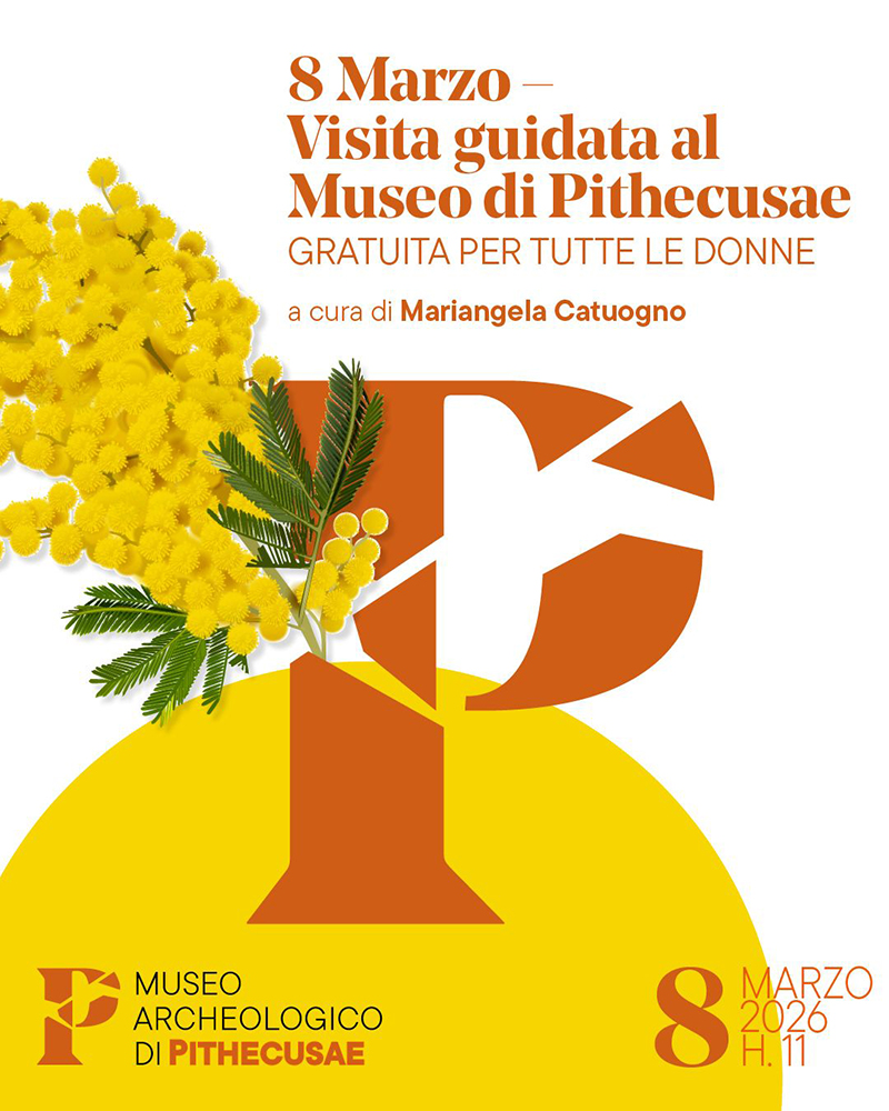 L’ANTICHITÀ È DONNA, L’8 MARZO AL MUSEO PITHECUSAE INGRESSO GRATUITO PER TUTTE LE DONNE
