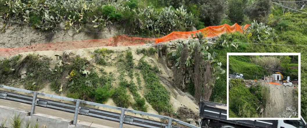 FORIO: MESSA IN SICUREZZA DI VIA CORBARO A SANTA MARIA AL MONTE