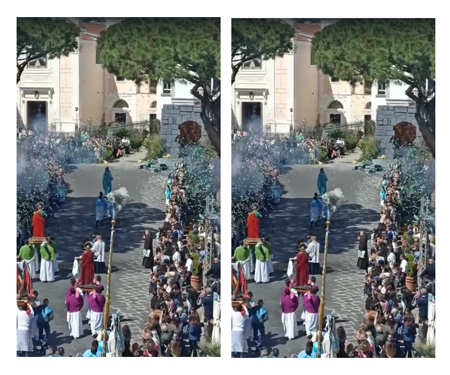 LACCO AMENO: I FUOCHI PIROTECNICI FERISCONO DIVERSE PERSONE DURANTE LA FESTA. CARABINIERI DENUNCIANO DUE PERSONE