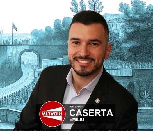 EMILIO CASERTA CANDIDATO ALLA CARICA DI CONSIGLIERE COMUNALE A PORTICI