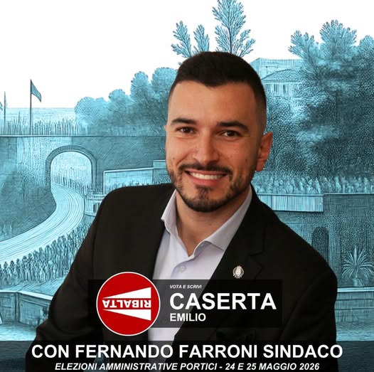 EMILIO CASERTA CANDIDATO ALLA CARICA DI CONSIGLIERE COMUNALE A PORTICI