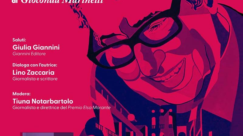 OMAGGIO A MICHELE PRISCO, GIOCONDA MARINELLI PRESENTA IL NUOVO LIBRO ALLA LIBRERIA RAFFAELLO