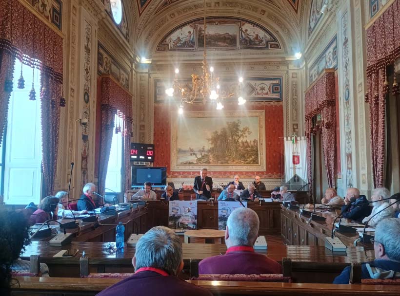 XXV MEETING NAZIONALE PAESI DI SAN VITO: FORIO A RECANATI CON IL CONSIGLIERE SPATARO DELEGATO DAL SINDACO VERDE