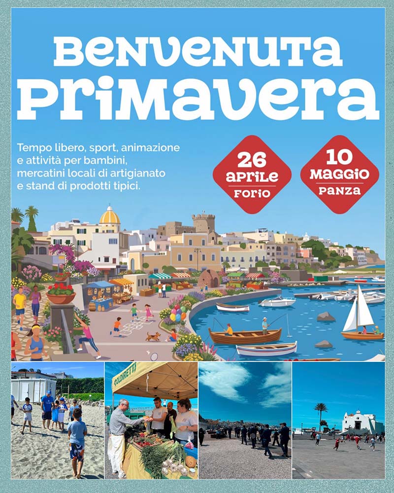 FORIO. PROGRAMMA “BENVENUTA PRIMAVERA” 2026