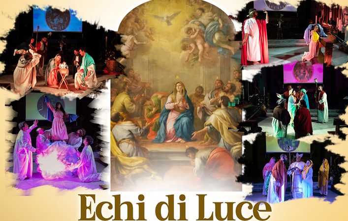 SERATA ARTISTICO-SPIRITUALE “ECHI DI LUCE: MARIA, VIA DELLO SPIRITO, DAL SI AL FUOCO DELLA PENTECOSTE”