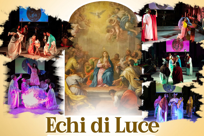 SERATA ARTISTICO-SPIRITUALE “ECHI DI LUCE: MARIA, VIA DELLO SPIRITO, DAL SI AL FUOCO DELLA PENTECOSTE”
