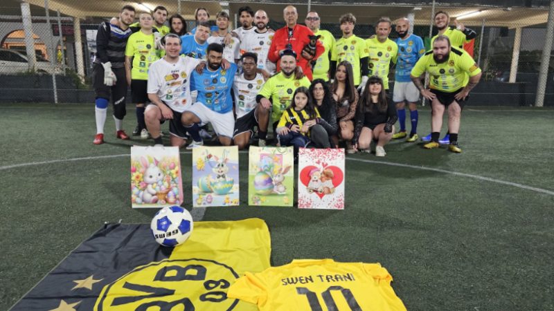 MEMORIAL SWEN ANDREAS TRANI UNA QUINTA EDIZIONE RICCA DI EMOZIONI A CASTEL VOLTURNO