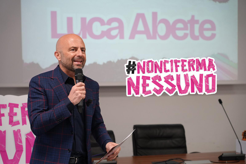 IL CICLONE #NONCIFERMANESSUNO TORNA A NAPOLI: LUCA ABETE SCUOTE LA PARTHENOPE E DICHIARA GUERRA AL “SILENZIO” DEI GIOVANI