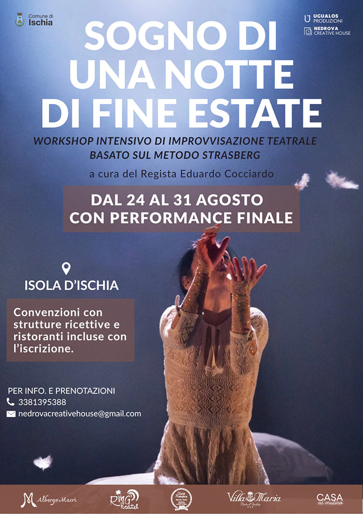 “SOGNO DI UNA NOTTE DI FINE ESTATE” L’ULTIMA INIZIATIVA DEL MAESTRO EDUARDO COCCIARDO